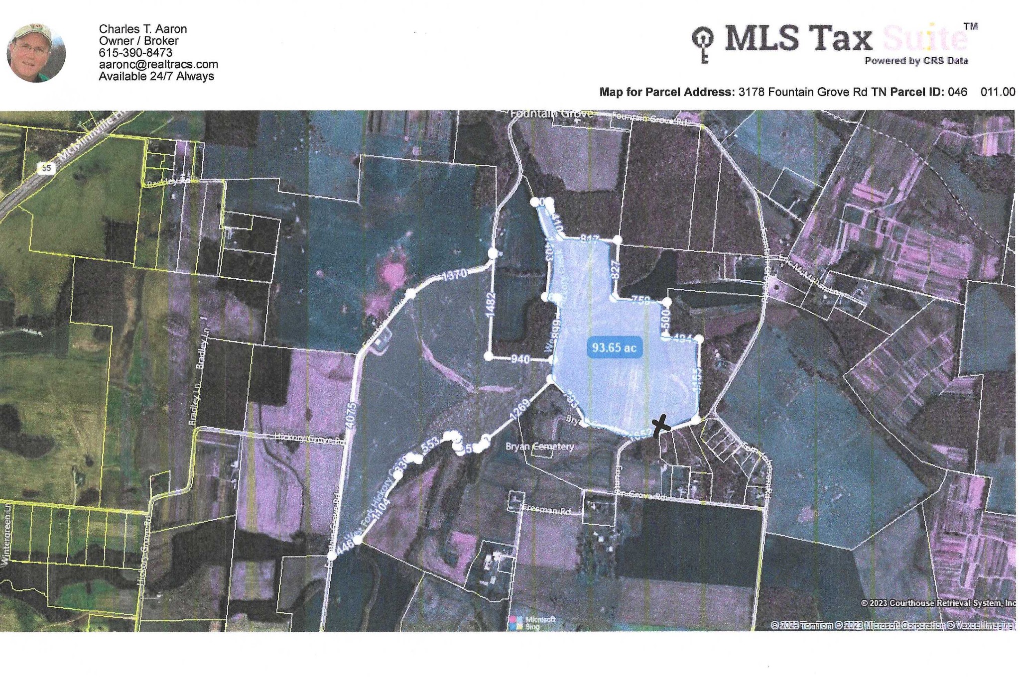 3178 Fountain Grove Road Morrison, TN 37357 - Photo 17 of 18 a aerial view of a house with table and chairs