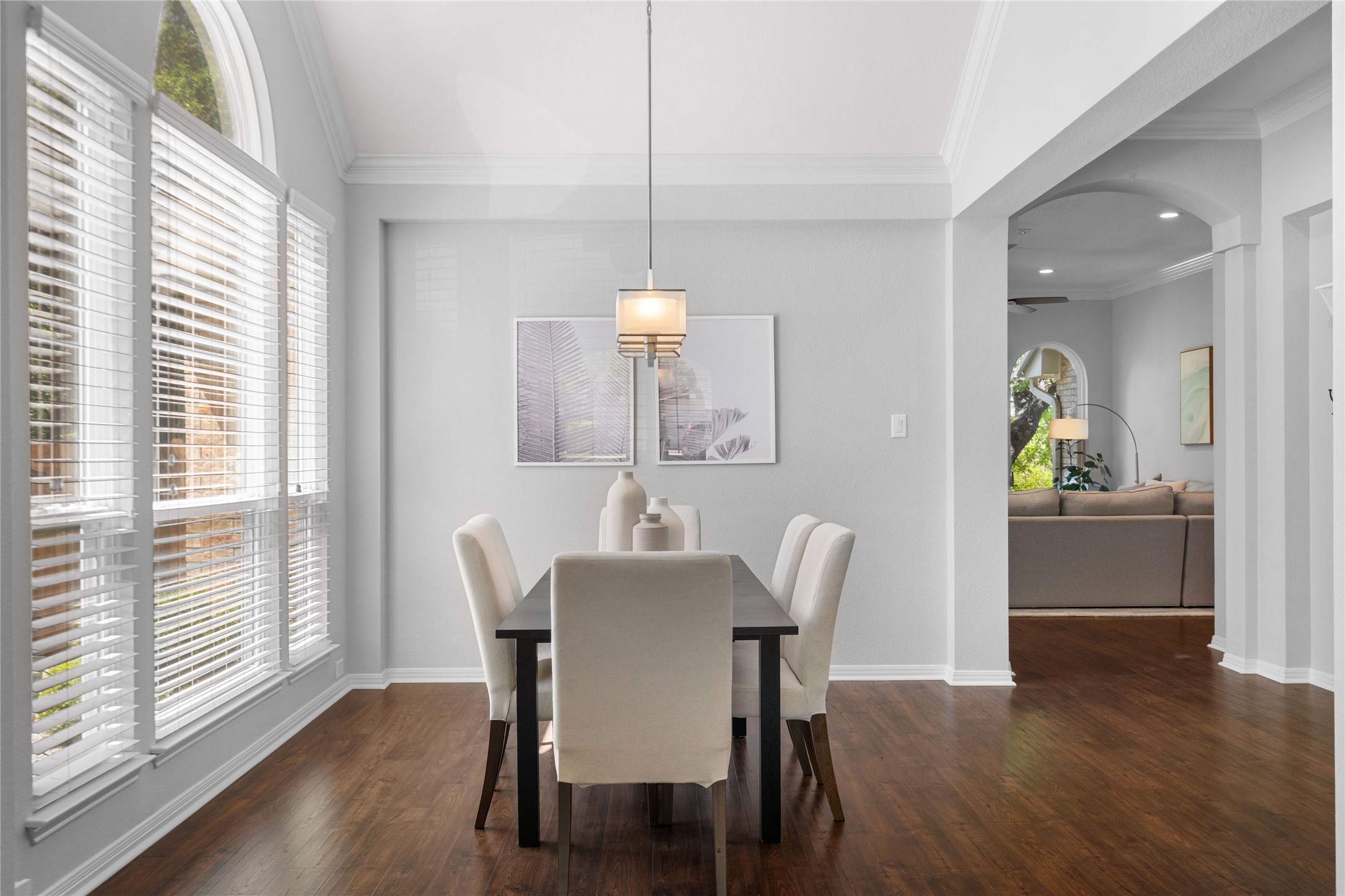 10744 Chestnut Ridge Road Austin, TX 78726 - Photo 11 of 34 Formal Dining Area with Tons of Natural Light