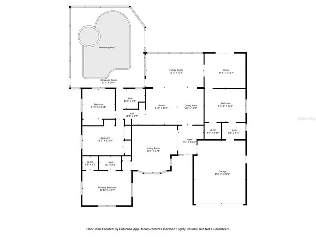 a picture of floor plan