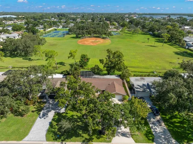 a view of a city with an ocean