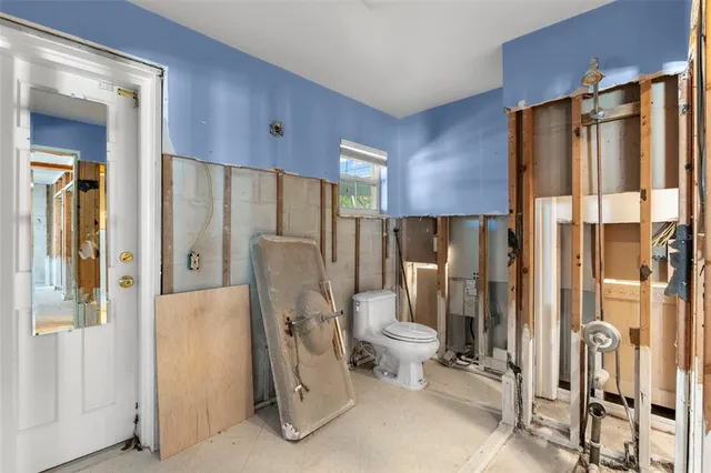 a view of a livingroom with a staircase