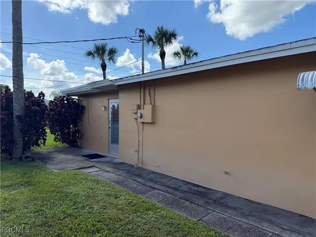 a view of outdoor space and yard