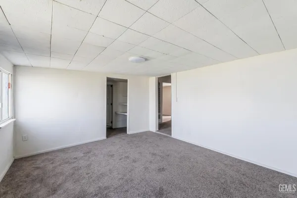 a view of empty room