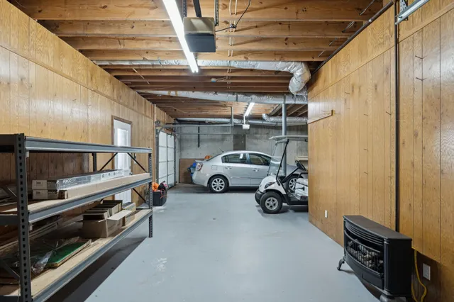 a view of car garage