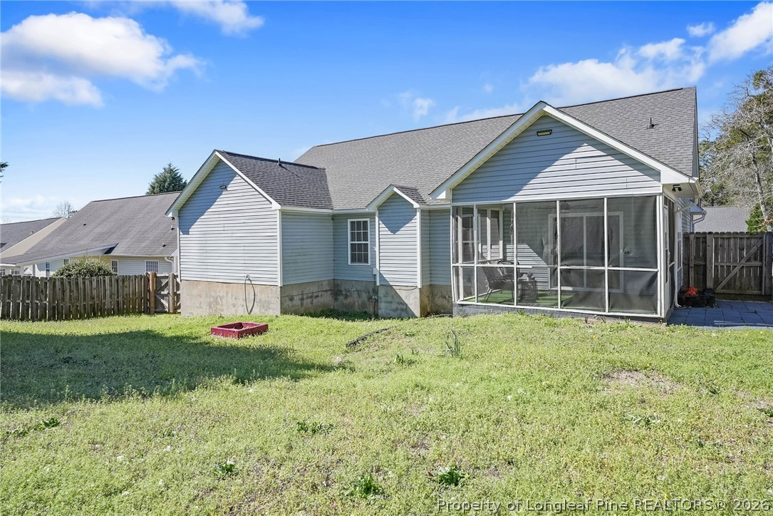 5353 Pringle Way Hope Mills, NC 28348 - Photo 28 of 29 a view of a house with yard and porch