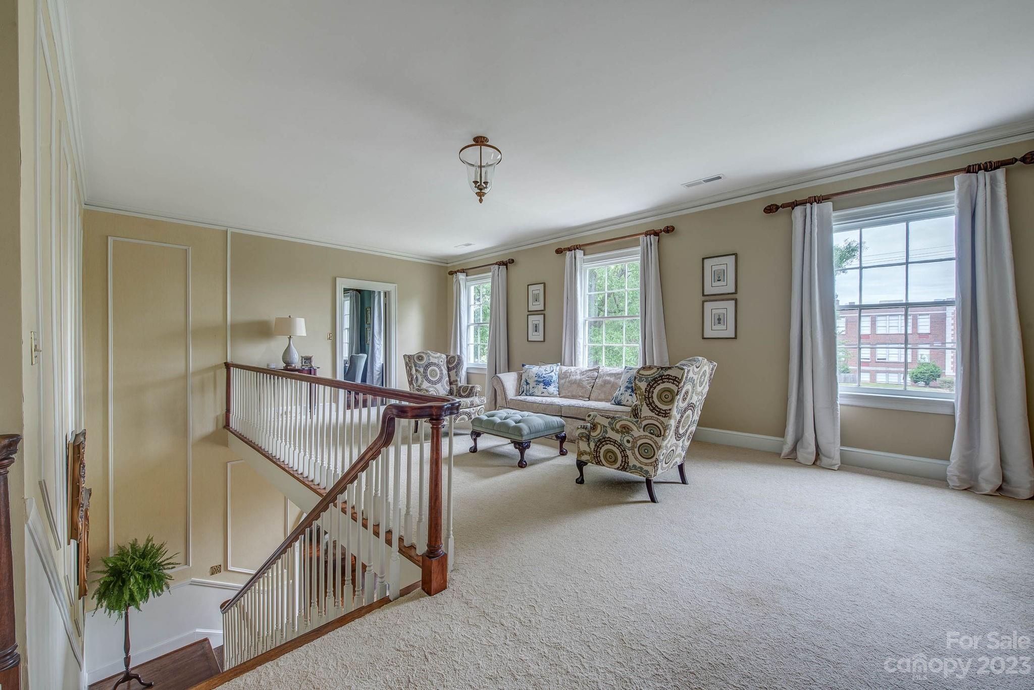 104 East Ridge Street Kings Mountain, NC 28086 - Photo 27 of 48 a view of a livingroom with furniture and a window