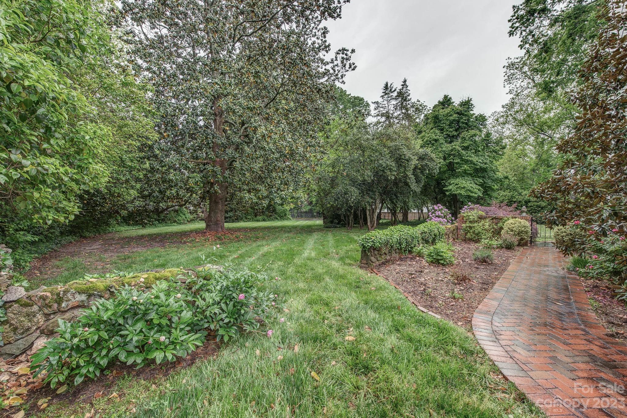 104 East Ridge Street Kings Mountain, NC 28086 - Photo 45 of 48 a view of backyard with green space