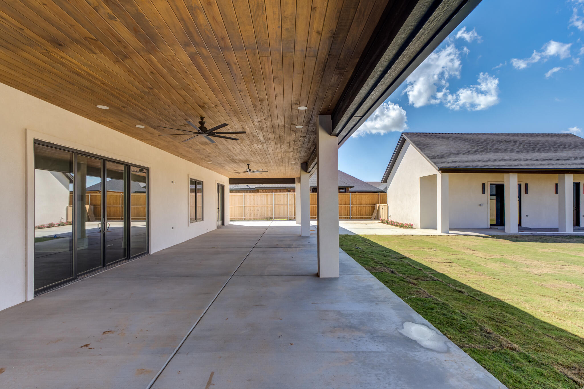 7710 46th Street Lubbock, TX 79407 - Photo 64 of 79 a view of an house with backyard porch and kitchen area