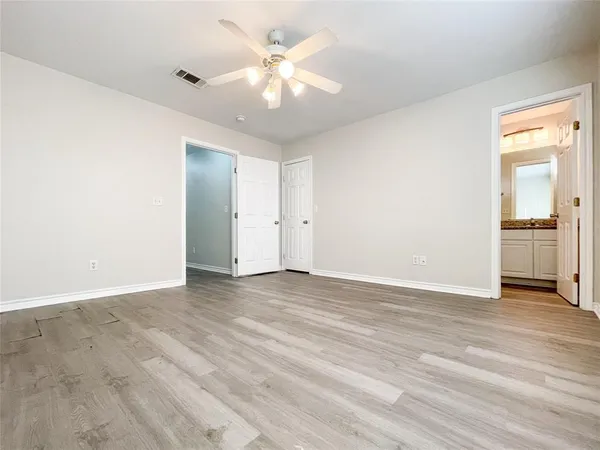 wooden floor in an empty room