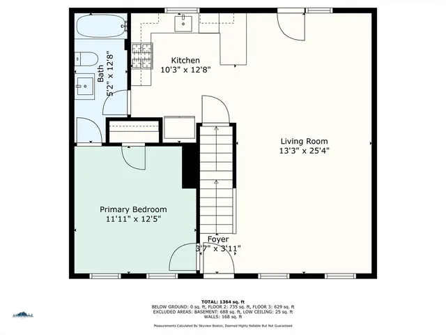 $610,000 | 25 West Howard Street, Unit D2, Quincy, MA 02169