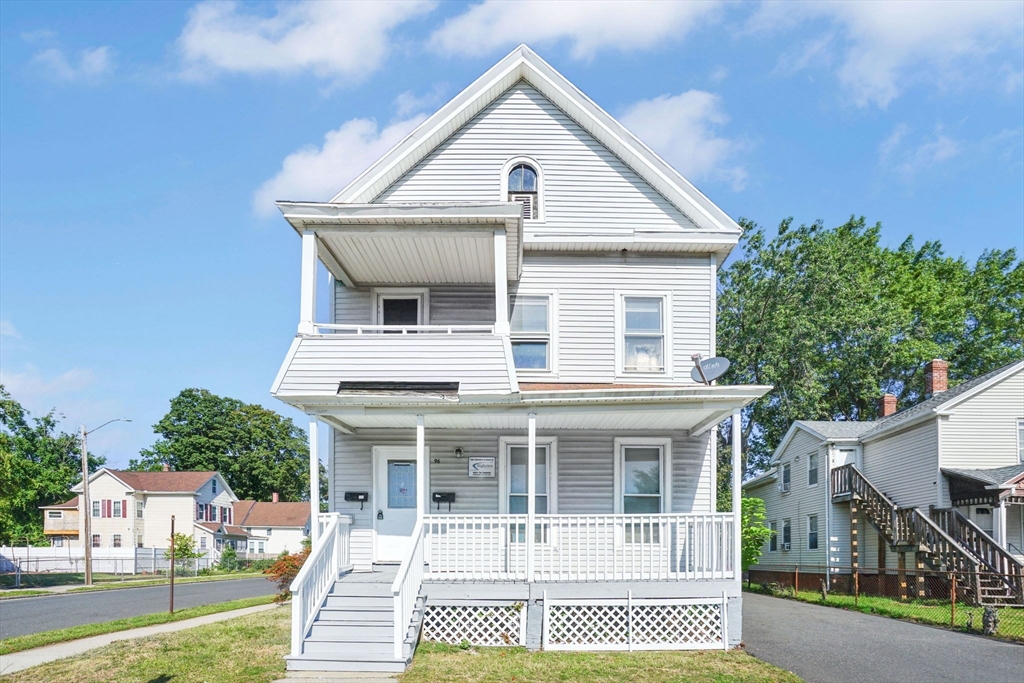 96 Bay Street Springfield, MA 01109 - Photo 1 of 25 a view of white house with a yard