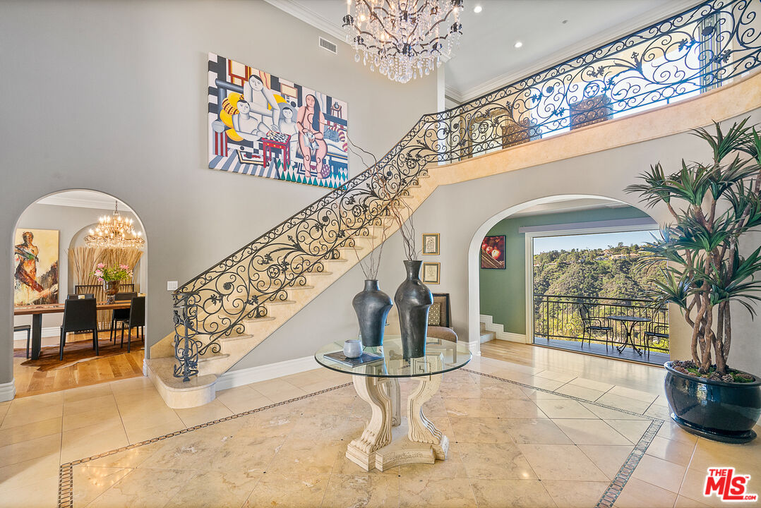 1861 Bel Air Road Los Angeles, CA 90077 - Photo 25 of 44 a view of hall way with furniture