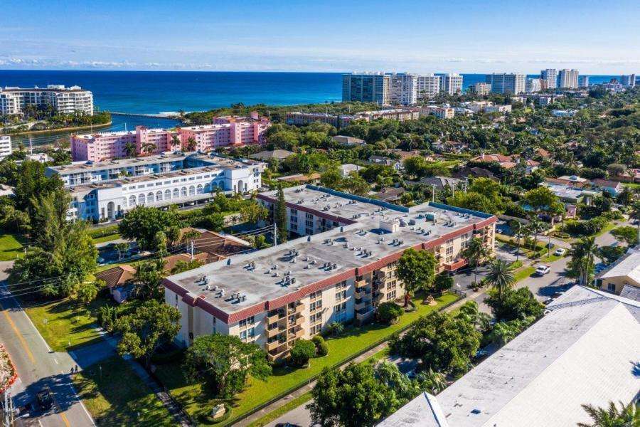 1000 Spanish River Road, Unit 2N Boca Raton, FL 33432 - Photo 33 of 41 boca view arial 2