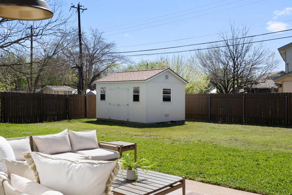 5213 Buffalo Pass Austin, TX 78745 - Photo 23 of 26 Expansive backyard with room to entertain or unwind.