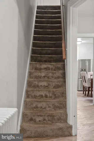 a view of entryway and hall