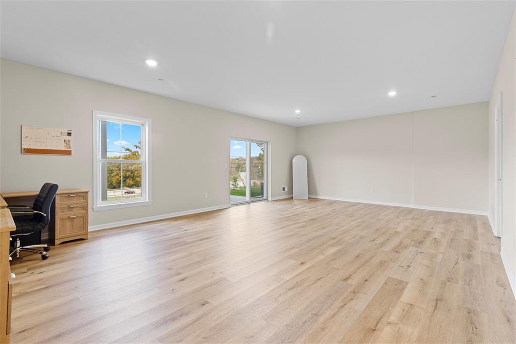 403 Walnut Court Pittsburgh, PA 15237 - Photo 24 of 42 a view of empty room with wooden floor and fan