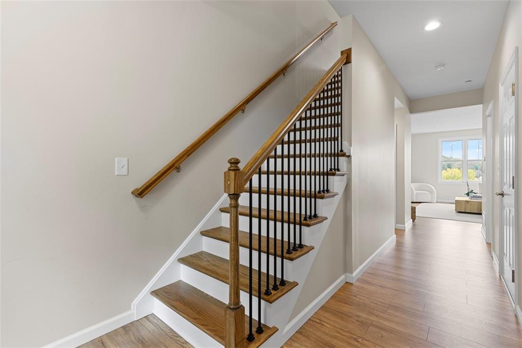 403 Walnut Court Pittsburgh, PA 15237 - Photo 5 of 42 a view of entryway and hall with wooden floor