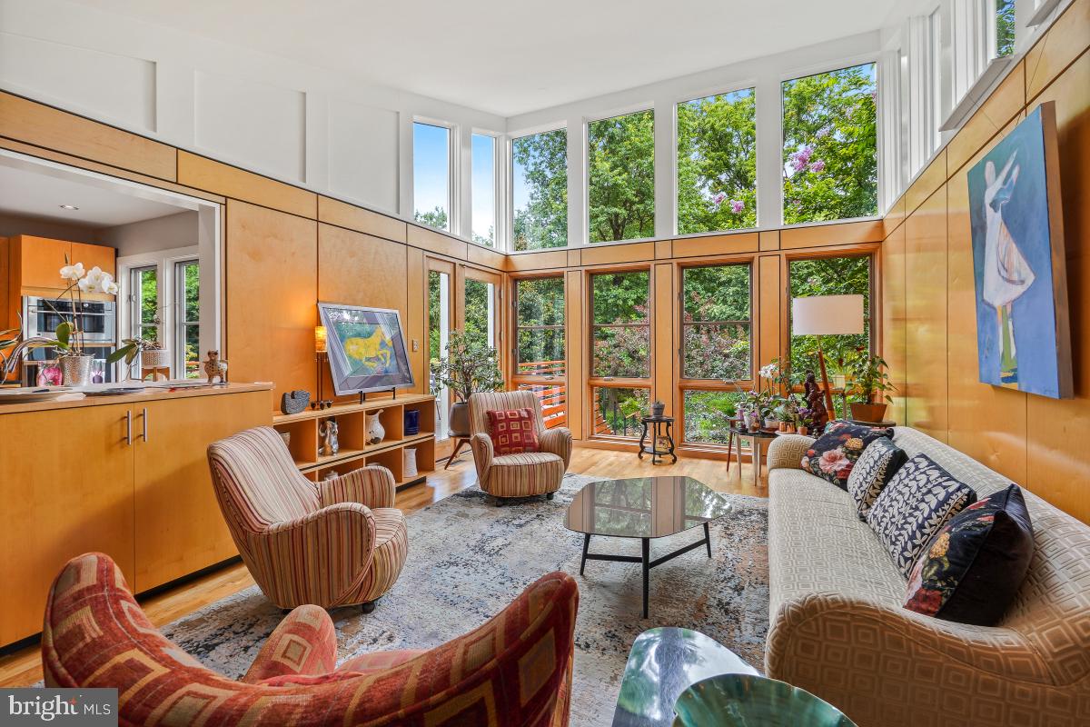 749 Silver Spring Avenue Silver Spring, MD 20910 - Photo 3 of 55 a living room with furniture and a large window