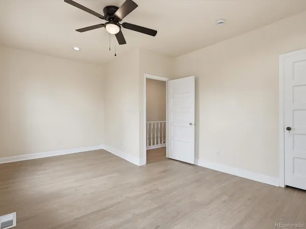 wooden floor in an empty room