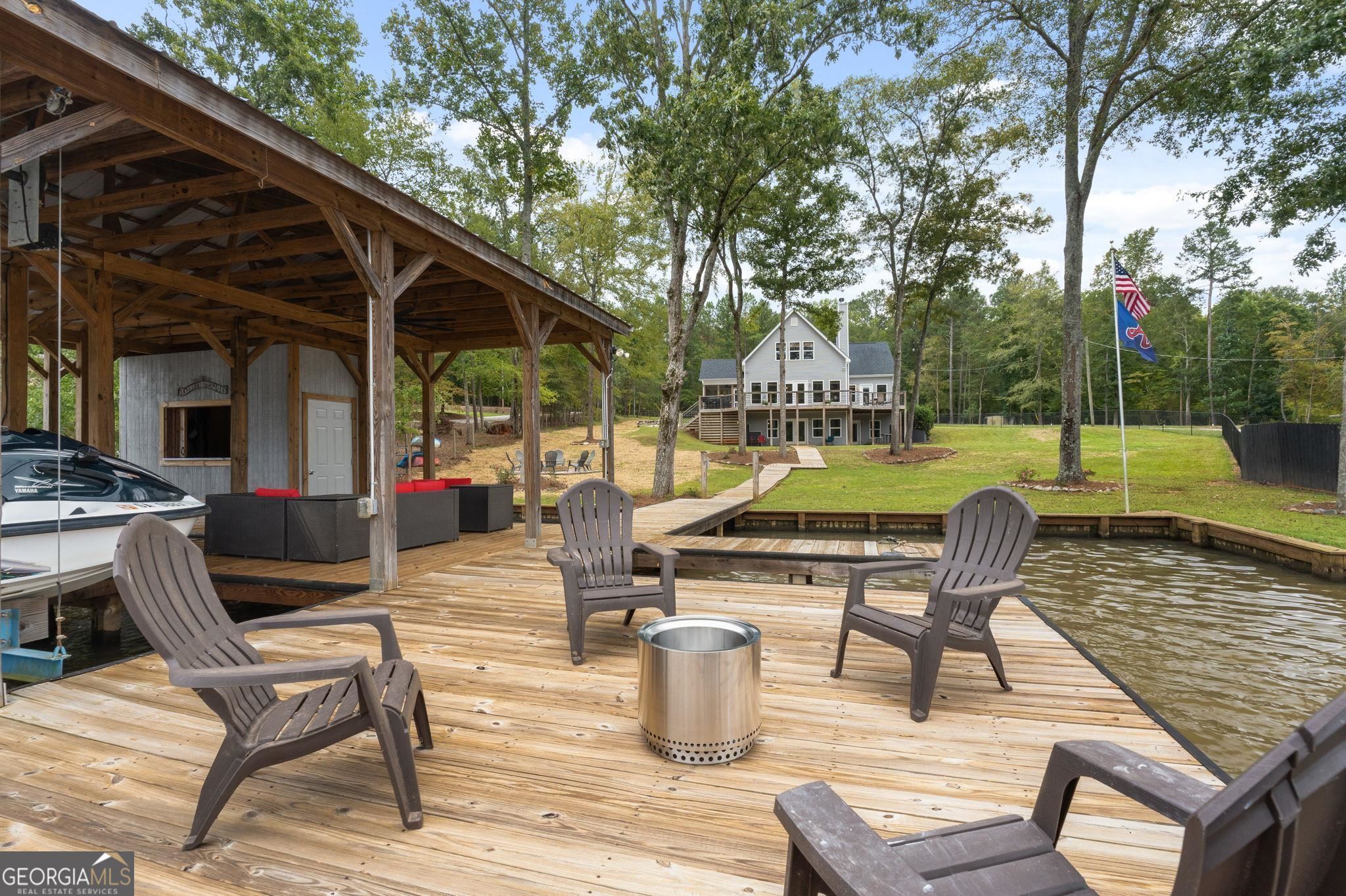 660 Doe Lane Mansfield, GA 30055 - Photo 40 of 45 a view of outdoor space with seating
