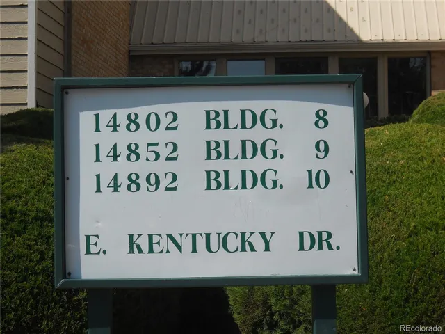 a sign on the side of a building