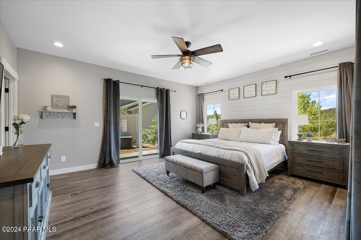 1947 Shadow Valley Drive Prescott, AZ 86305 - Photo 20 of 54 a bedroom with a bed and window