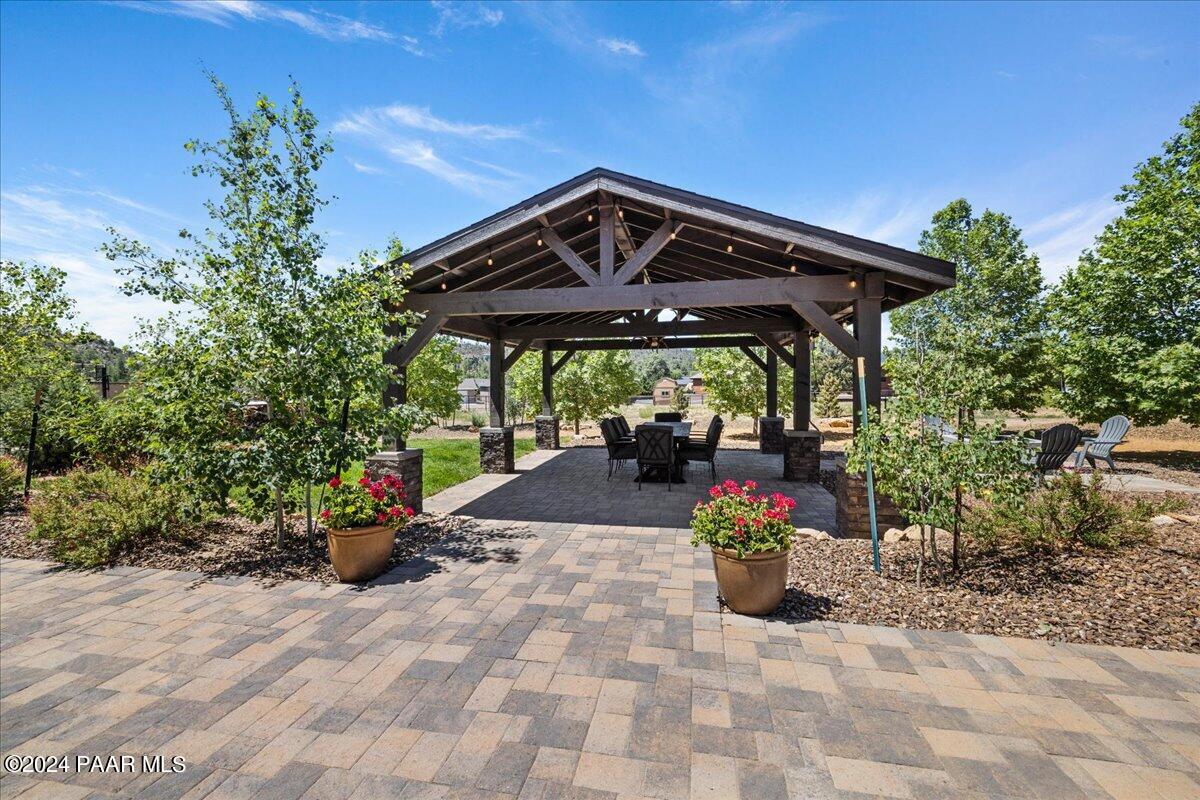 1947 Shadow Valley Drive Prescott, AZ 86305 - Photo 39 of 54 a view of a porch with furniture and a yard
