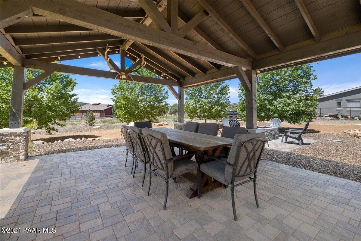 1947 Shadow Valley Drive Prescott, AZ 86305 - Photo 40 of 54 a view of a table and chairs in patio