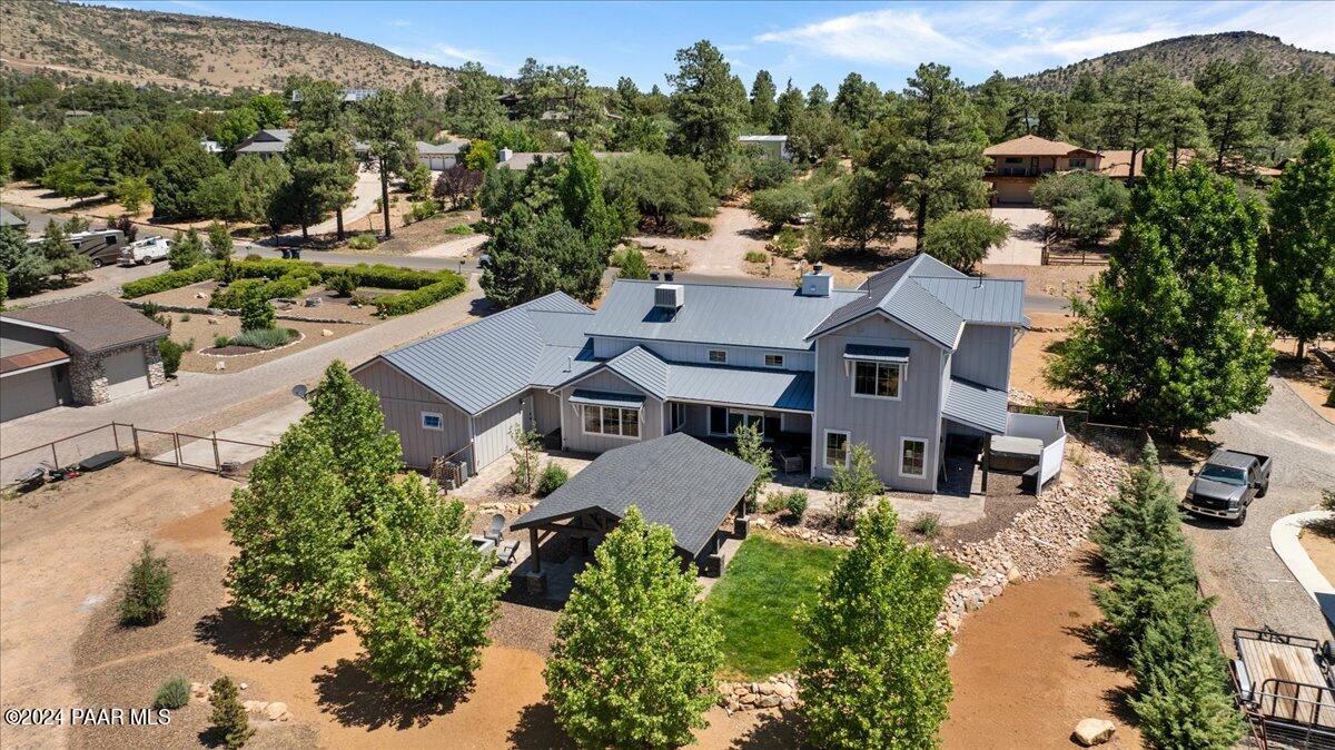 1947 Shadow Valley Drive Prescott, AZ 86305 - Photo 46 of 54 an aerial view of a house with a mountain view