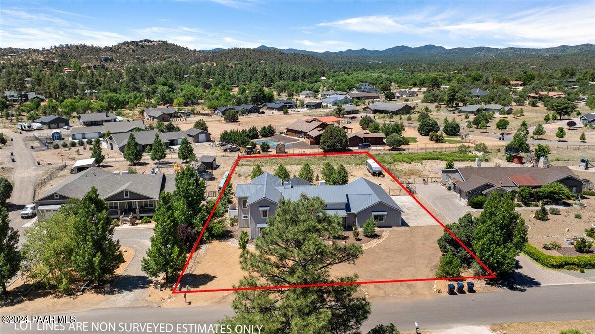 1947 Shadow Valley Drive Prescott, AZ 86305 - Photo 47 of 54 an aerial view of a city