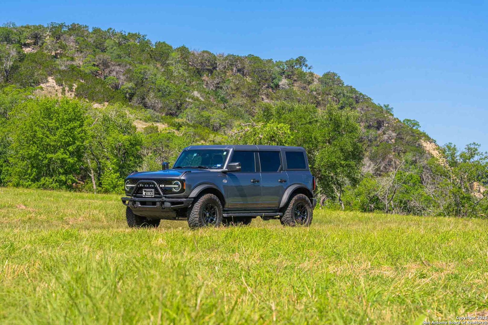 165 Flach Road Comfort, TX 78013 - Photo 52 of 69 a view of a yard with large trees