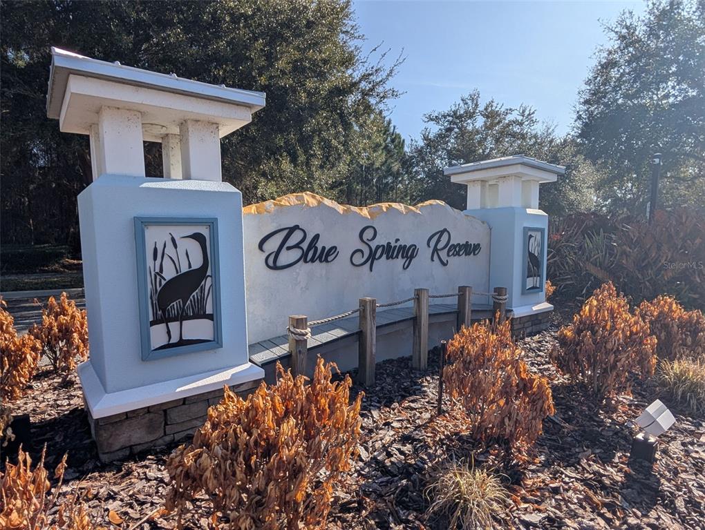 446 Long And Winding Road Howey-in-the-Hills, FL 34737 - Photo 7 of 32 a front view of a house with garden