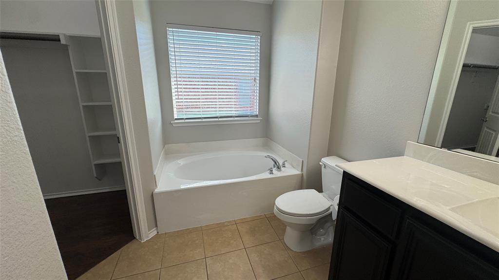 117 Chalk Road Anna, TX 75409 - Photo 28 of 32 a bathroom with a toilet a sink and a bathtub