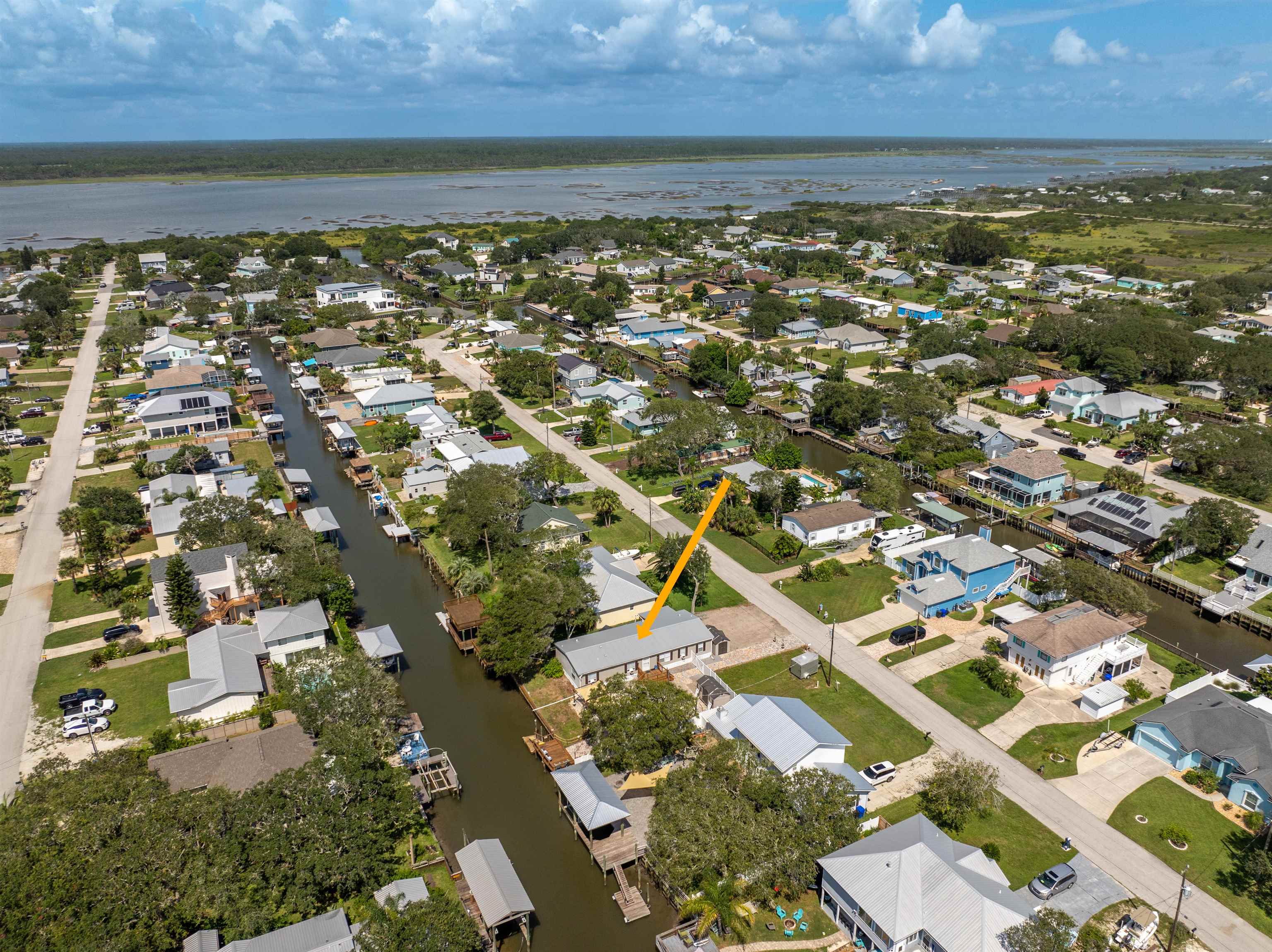 231 Ventura Road St. Augustine, FL 32080 - Photo 46 of 47 an aerial view of residential building with parking space