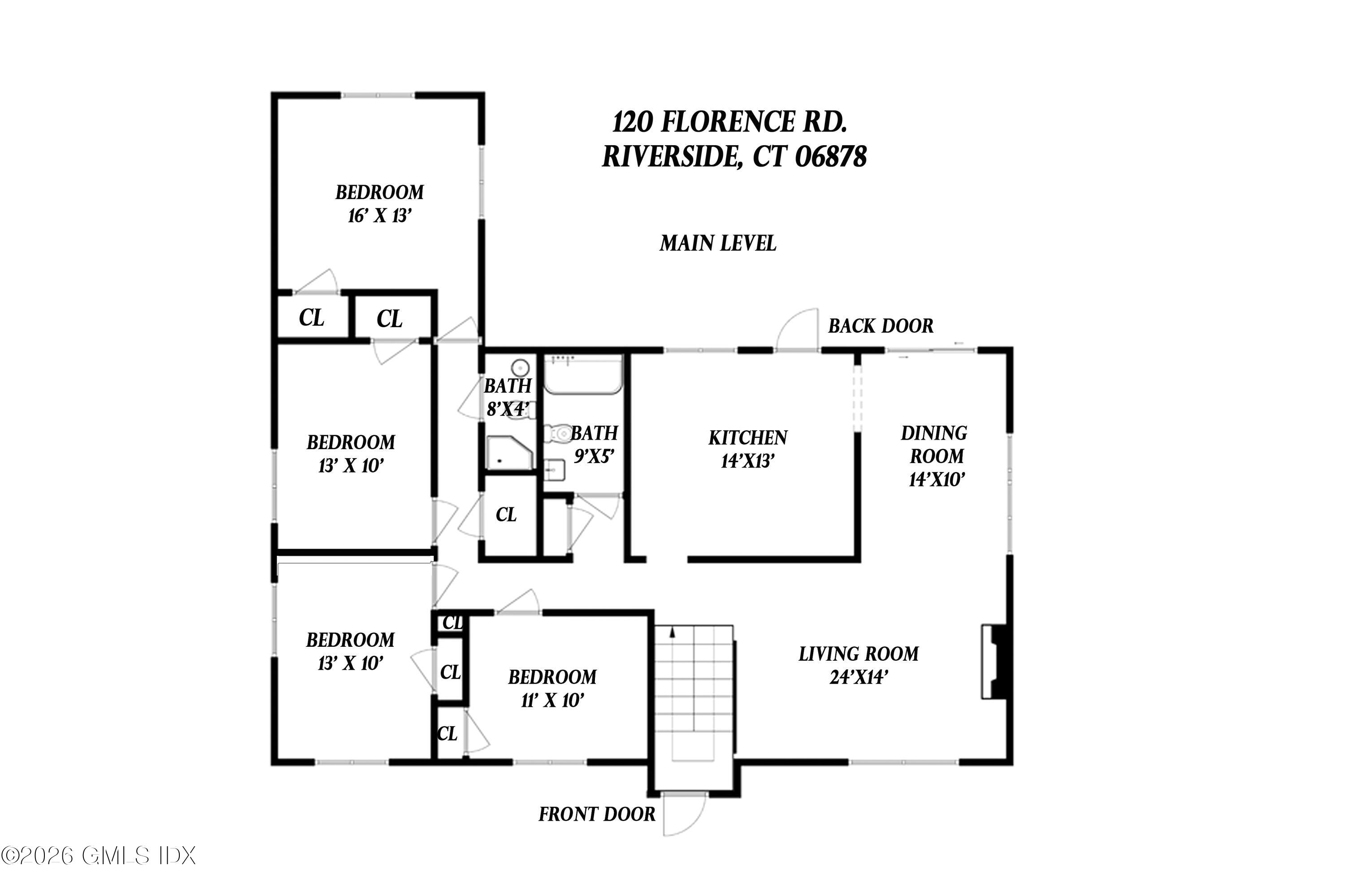 120 Florence Road Riverside, CT 06878 - Photo 19 of 20 MAIN LEVEL