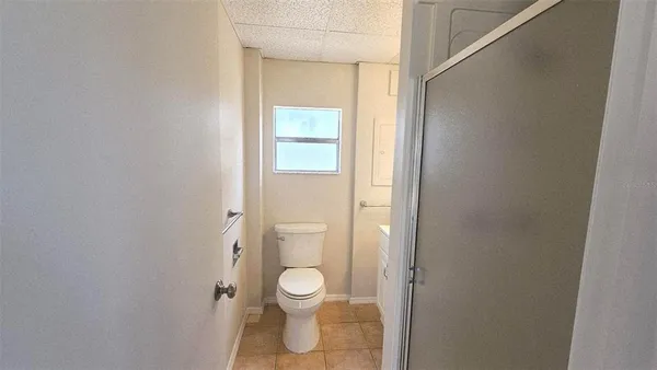 a bathroom with a toilet