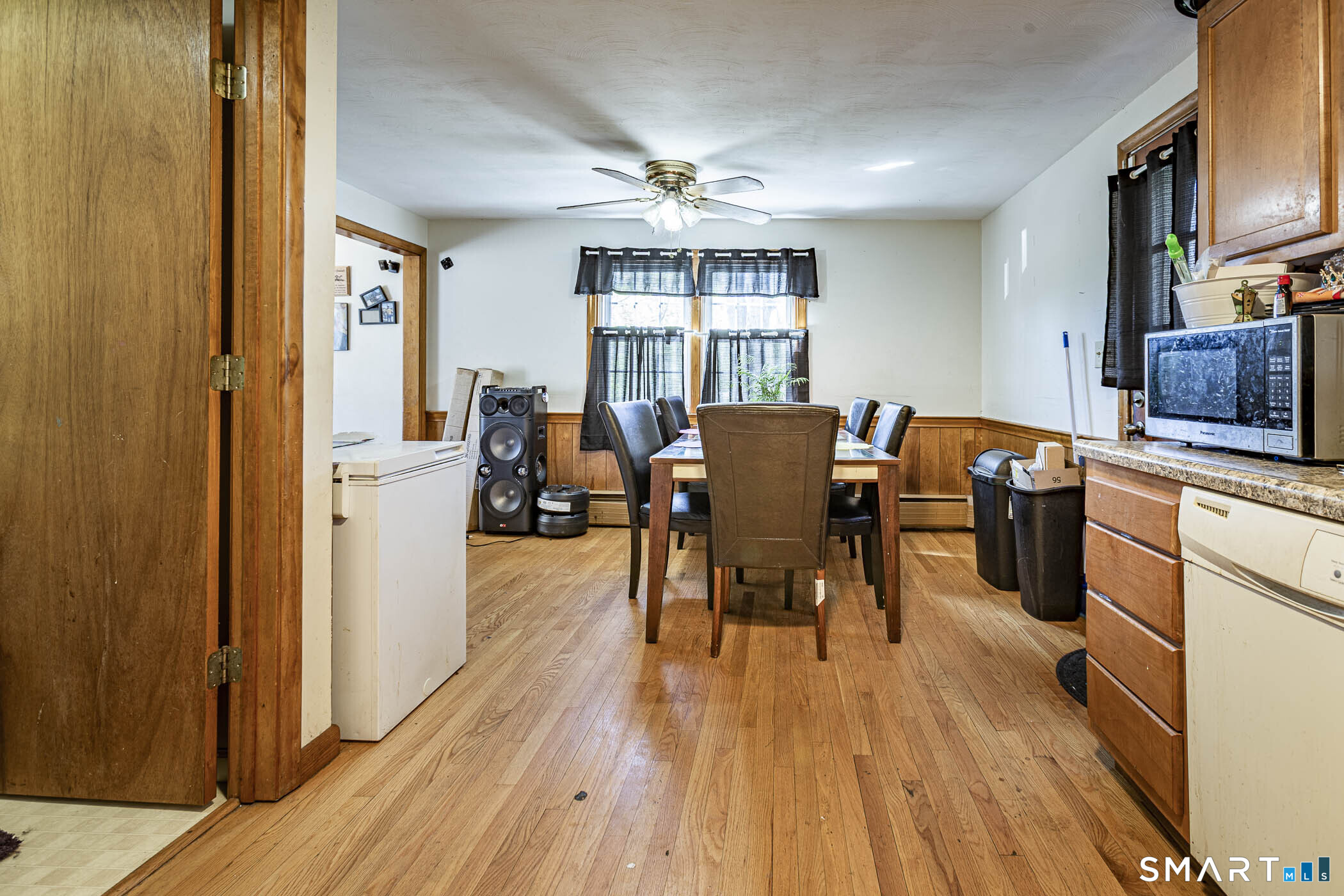 146 Union Street Manchester, CT 06042 - Photo 23 of 27 a view of a dining room with furniture window and wooden floor