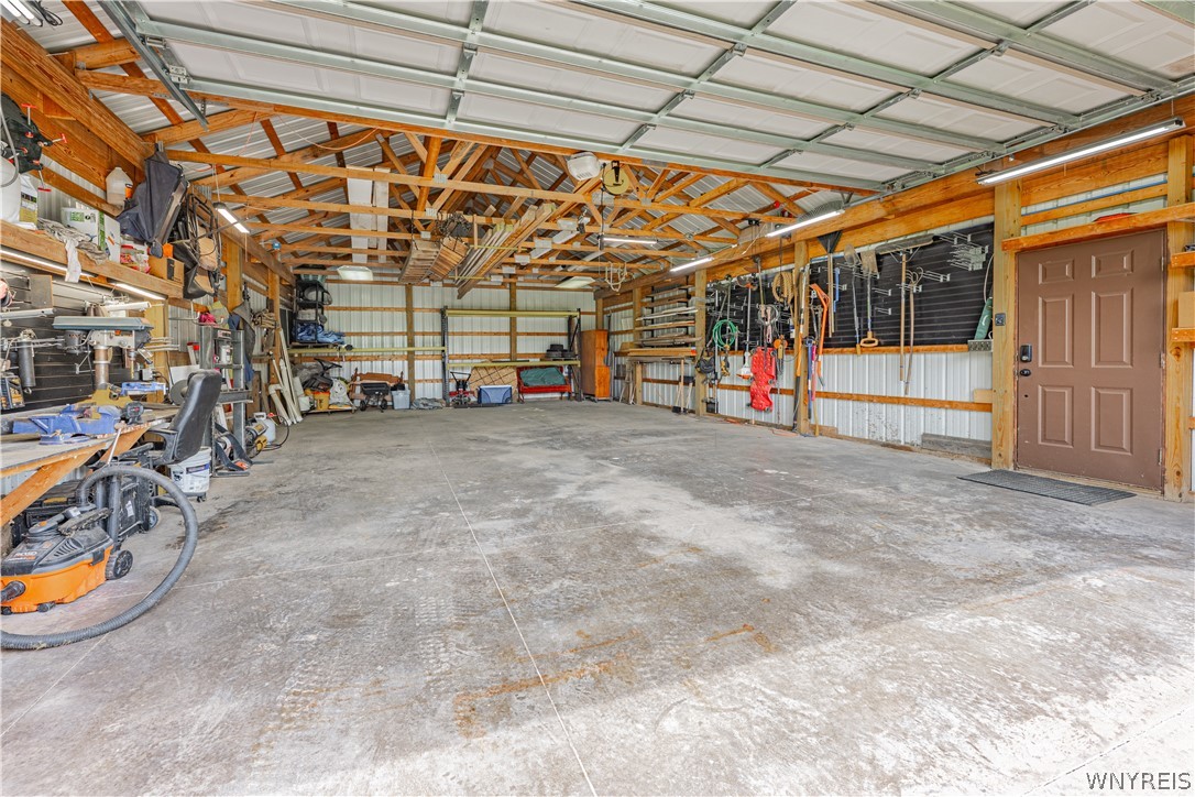 4899 Beach Ridge Road Pendleton, NY 14094 - Photo 45 of 48 Pole Barn interior