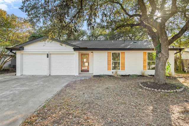a view of front door