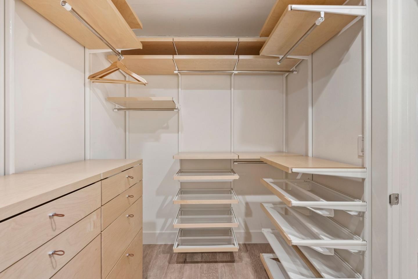625 Kingsley Avenue Palo Alto, CA 94301 - Photo 18 of 24 a view of walk in closet with empty racks