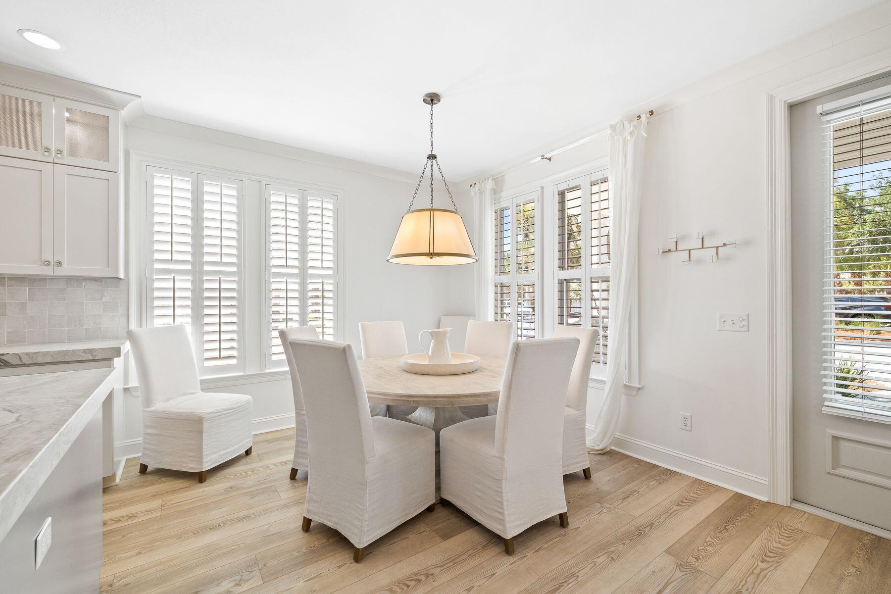 188 Beach Bike Way Inlet Beach, FL 32461 - Photo 15 of 48 a dining room with furniture window wooden floor