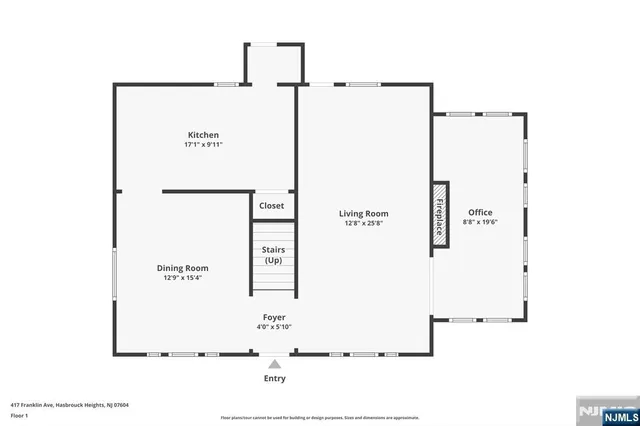 $618,000 | 417 Franklin Avenue, Hasbrouck Heights, NJ 07604