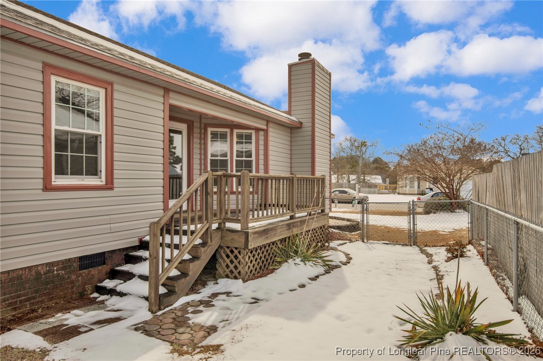 3824 Constance Road Hope Mills, NC 28348 - Photo 27 of 32 a view of a terrace with chairs