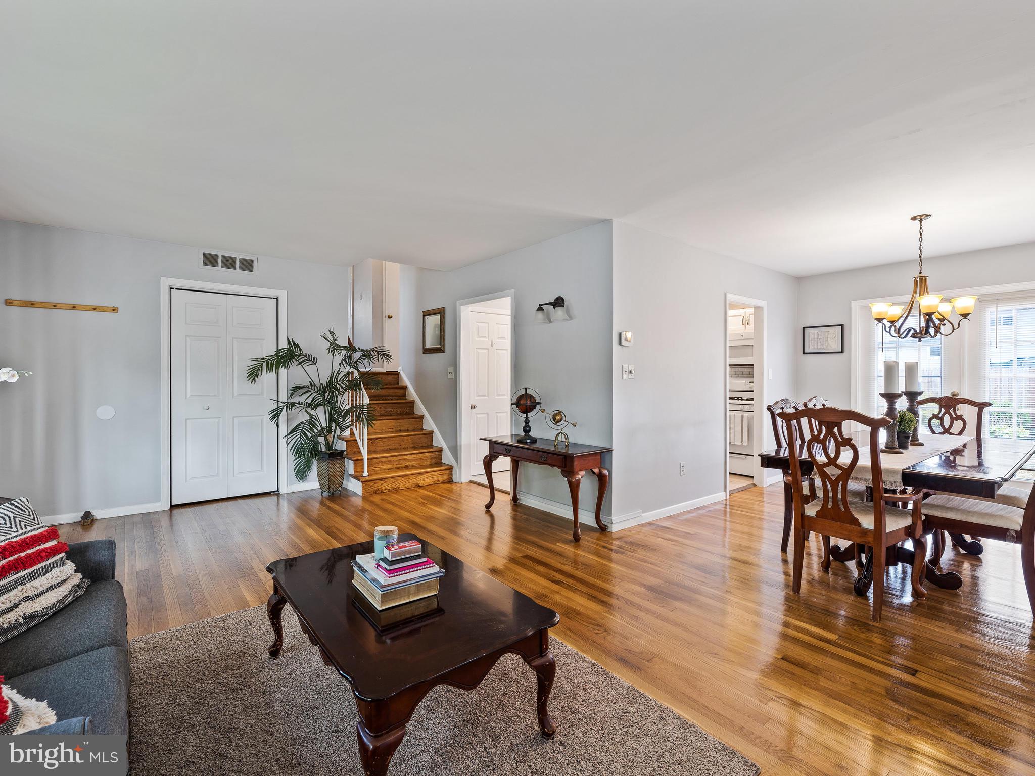1023 Marksworth Road Baltimore, MD 21228 - Photo 4 of 33 Living & Dining Rooms freshly painted!