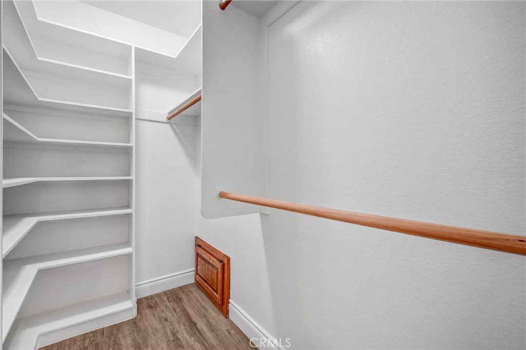 1249 Oakhaven Road Arcadia, CA 91006 - Photo 30 of 55 a view of walk in closet with empty racks