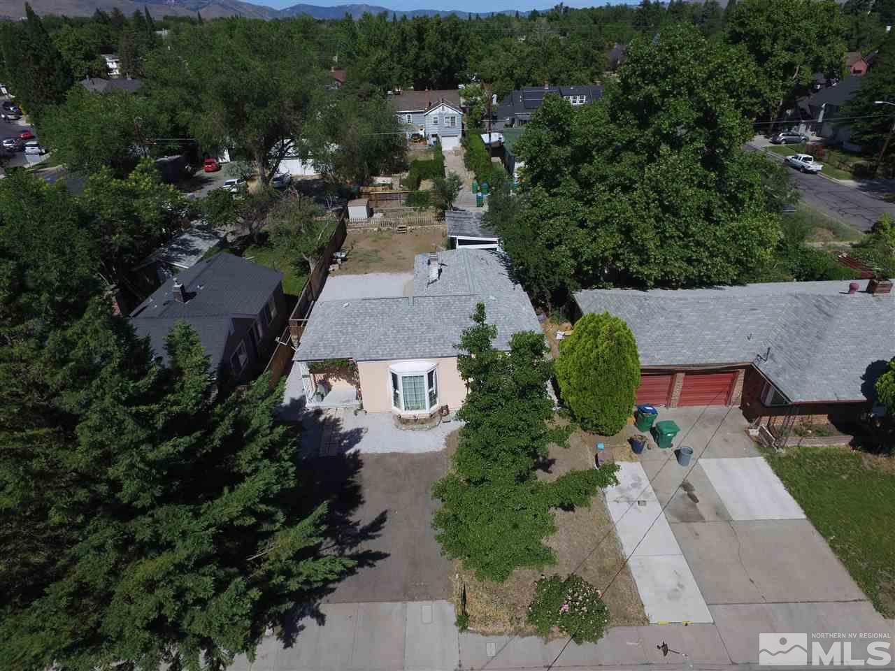 1425 Plumas Street Reno, NV 89509 - Photo 2 of 25 an aerial view of a house with a yard