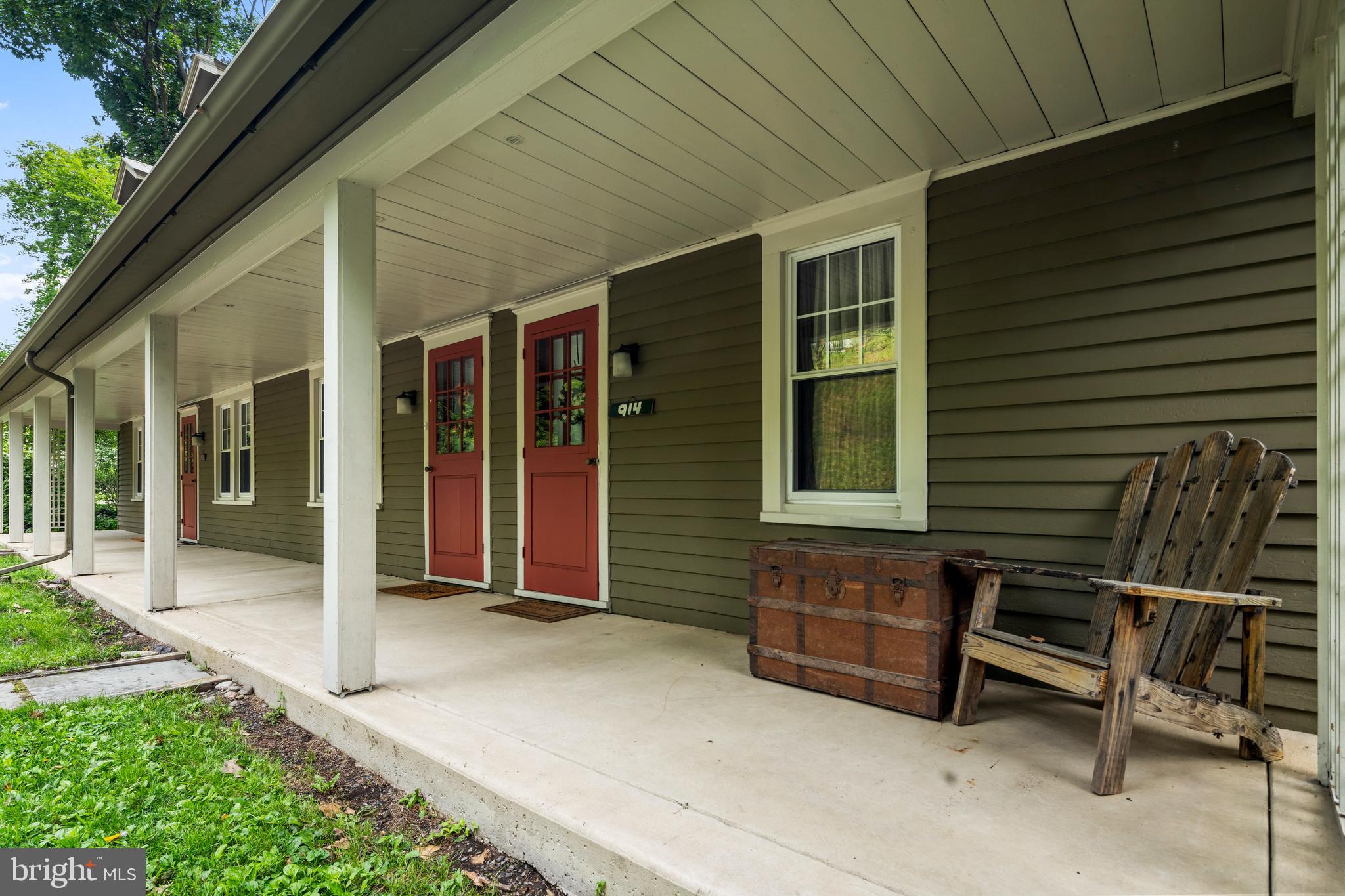 908 Easton Road Riegelsville, PA 18077 - Photo 35 of 43 a view of a chairs in front of house