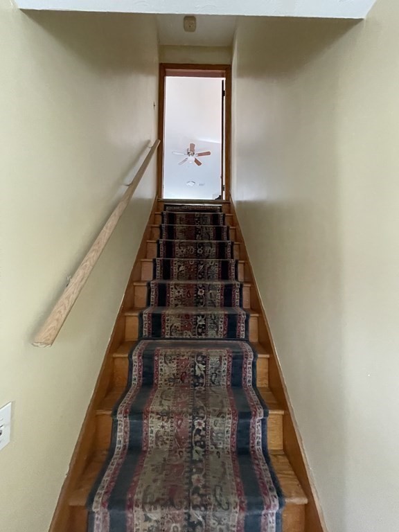 72 Longfellow Road Worcester, MA 01602 - Photo 20 of 36 a view of a staircase