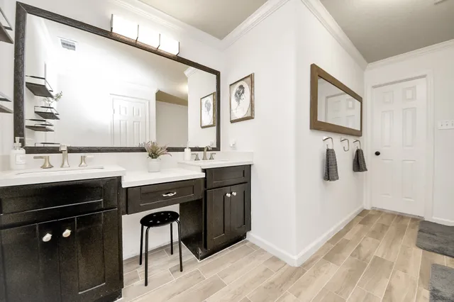 a living room with furniture and window