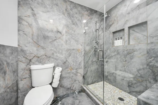 a view of a city with a mountain